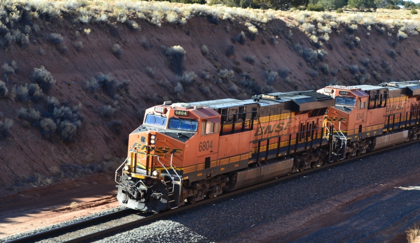 BNSF6804 Eastbound at the Continental Divide