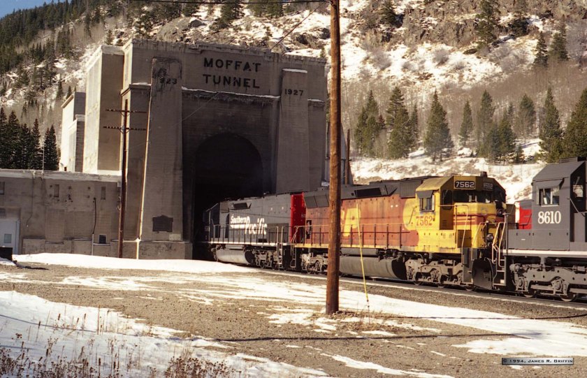 Moffat East Portal SP8560 SP7562 SP8610