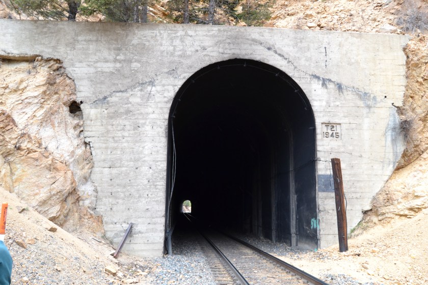 Tunnel 21 west portal
